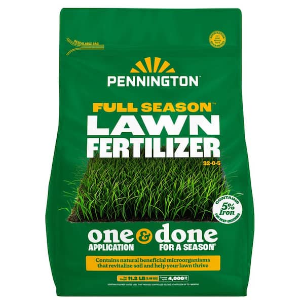 11.2 lbs. 4,000 sq. ft. Full Season Lawn Fertilizer Granules 32-0-5