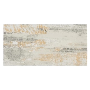 Florence Individual Rustic Gray 4 in. x 8 in. Vinyl Peel and Stick Tile Backsplash (4.81 sq. ft./23-Pack)