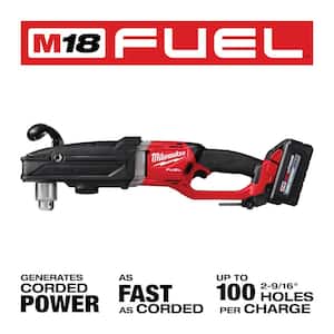 M18 FUEL 18V Lithium-Ion Brushless Cordless GEN 2 SUPER HAWG 1/2 in. Right Angle Drill w/6.0 ah Battery