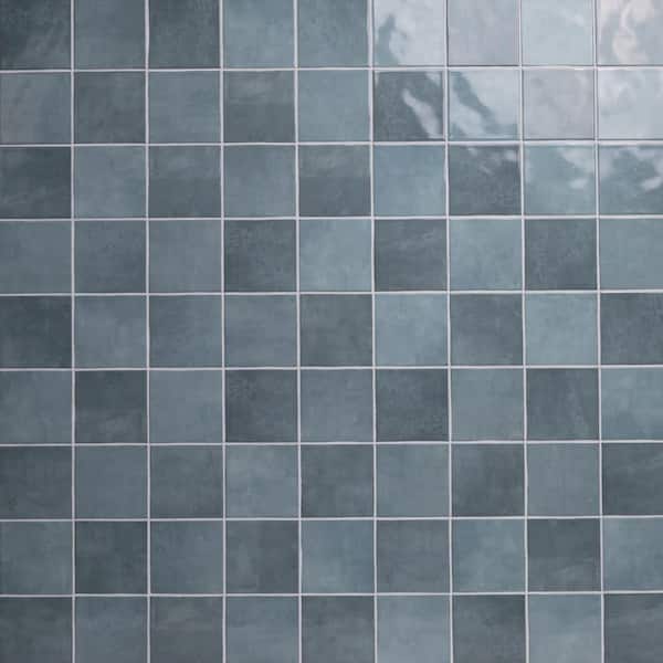 Lakeview Denim 5 in. x 5 in. Glossy Ceramic Wall Tile (734.4 sq. ft./Pallet)