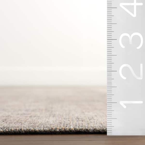 Hillstone Collection Traditional Vintage Medallion Delphi Dark Beige 10 ft. x 13 ft. Area Rug