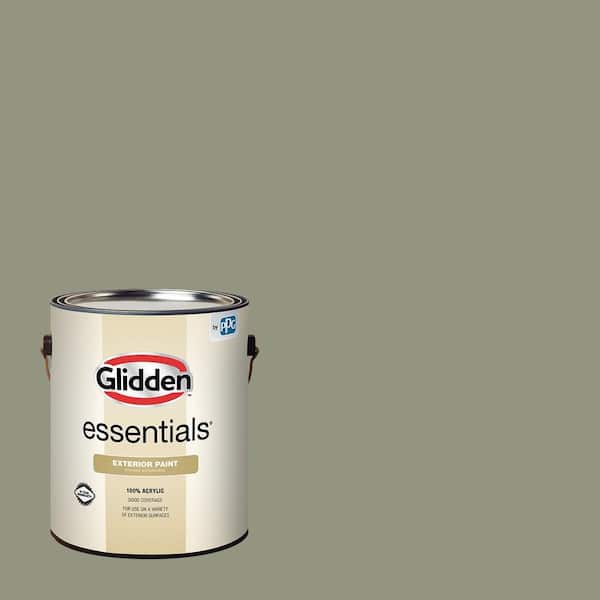 Glidden Essentials 1 gal. PPG1031-4 Restoration Semi-Gloss Exterior Paint
