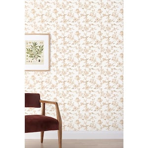 Garrett Gold Non-Pasted Wallpaper Roll (covers approx. 52 sq. ft.)