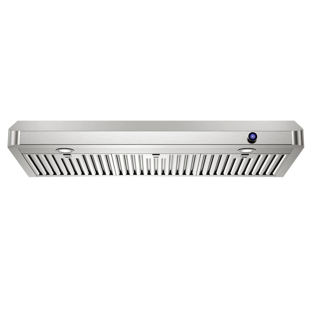 42 in. 600 CFM Ducted Under Cabinet Range Hood with 3-Way Venting, LED Lights and Washable Filters in Stainless Steel price history on PriceWatchPro