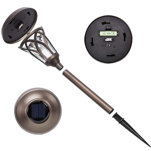 SOL GuruGuruBeanie LightGray　DarkGray GIGALUMI Solar Bronze Integrated LED Path Light (6-Pack) P-L-EH