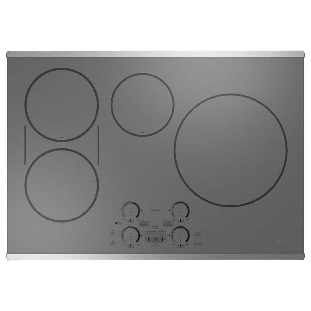 30 in. Smart Induction Touch Control Cooktop in Stainless Steel with 4 Elements