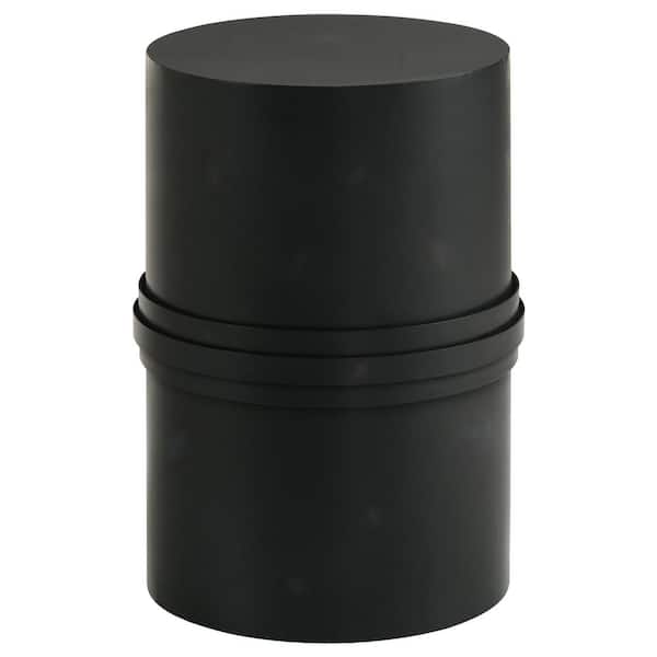 Coaster Bryce 15 in. Rustic Black Round Metal End Table