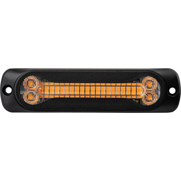 Buyers Products Linear Optic Strobe - Amber 8890010 - The Home Depot