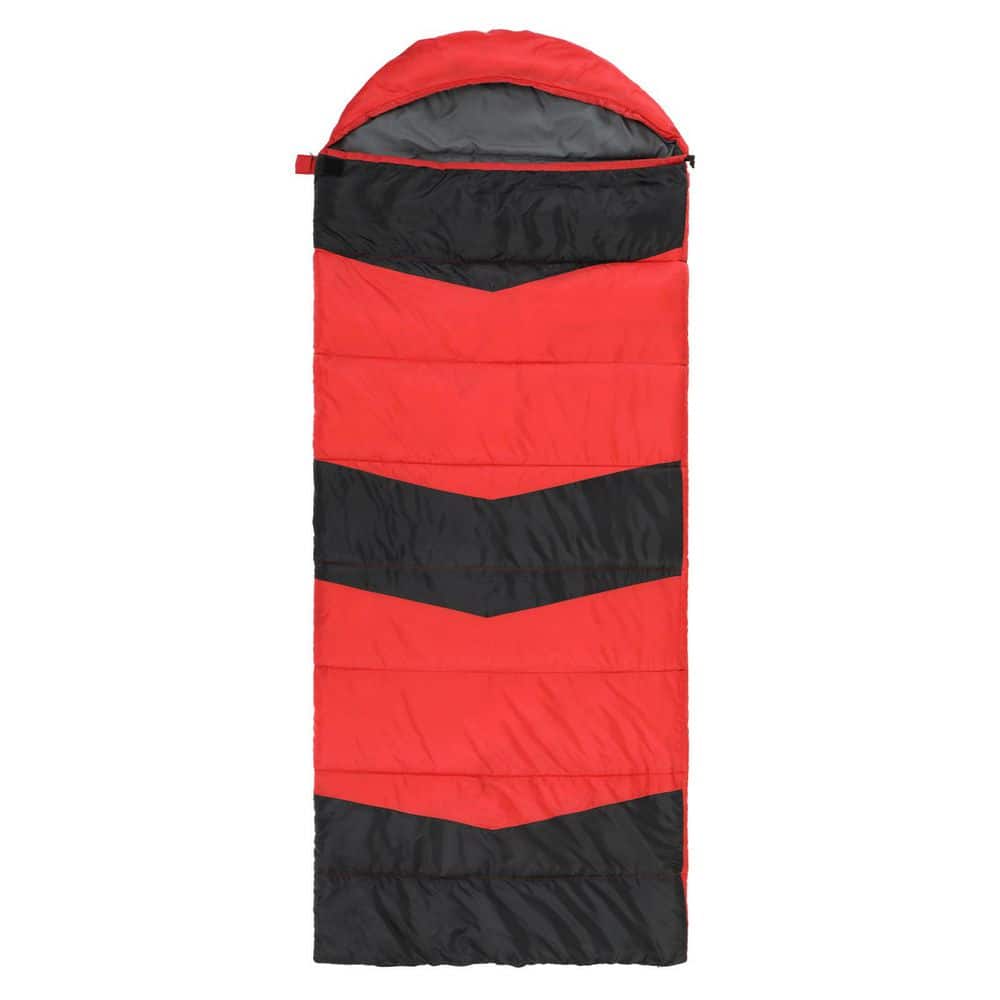 Red 1500g 82 in. x 34 in. Heated Sleeping Bag-Waterproof, Breathable with 3 Heat Settings(Rated-10°C to 10°C) price history on PriceWatchPro