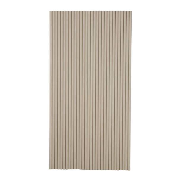 Ejoy 106 in. x 24 in. x 0.43 in. Wood Half Circle Flexible Multi ...