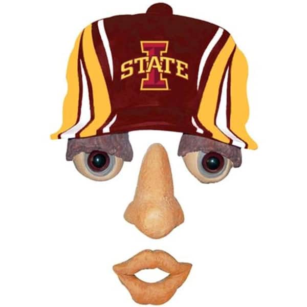 Team Sports America 14 in. x 7 in. Forest Face Iowa State University
