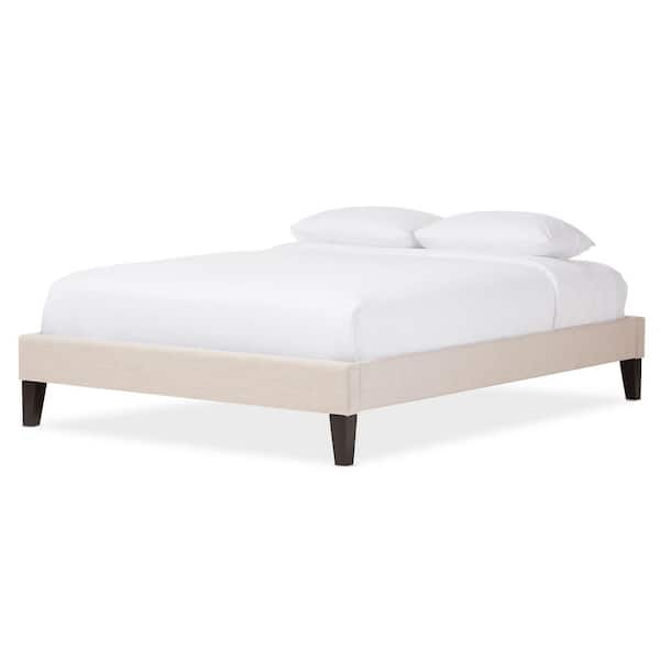 Baxton Studio Lancashire Queen Fabric Upholstered Bed