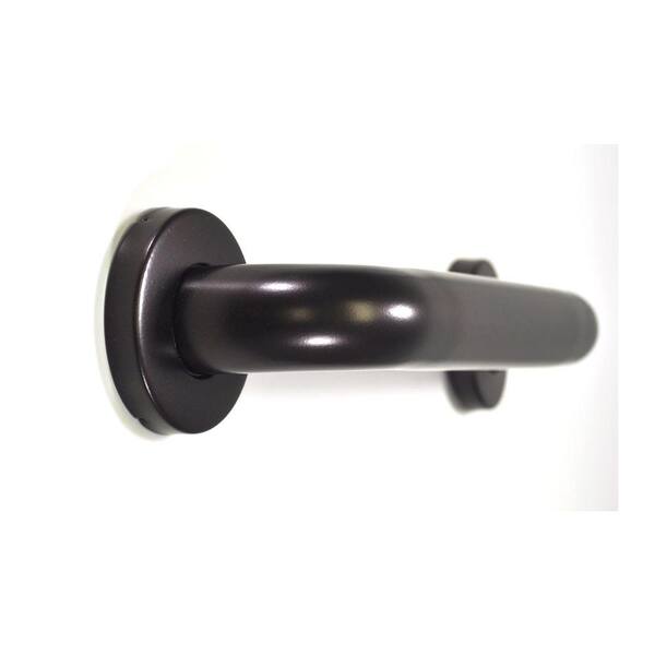 WingIts Premium 16 in. x 1.5 in. Polyester Painted Stainless Steel Grab Bar in Oil Rubbed Bronze (19 in. Overall Length)