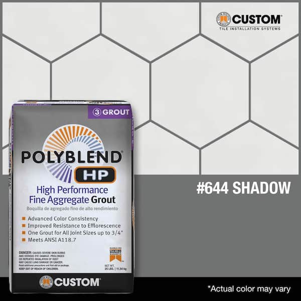 Polyblend HP #644 Shadow 25 lbs. High Performance Fine Aggregate Grout