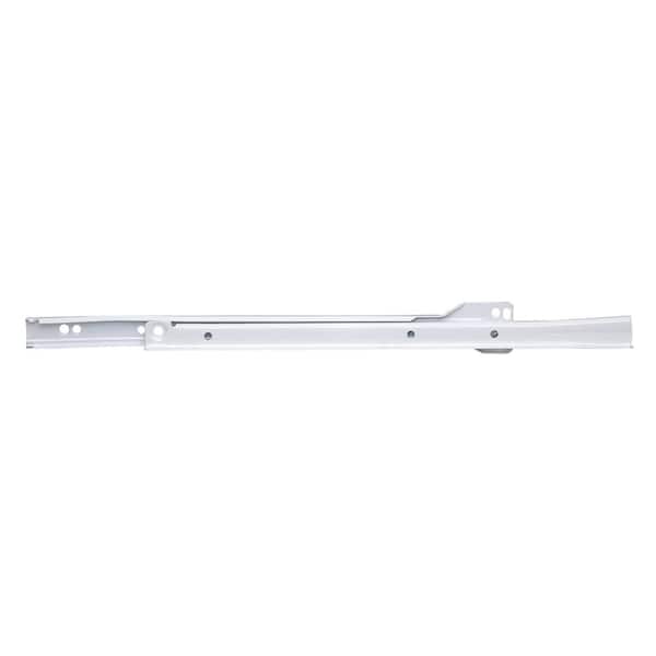 20 in. White Bottom Mount 3/4 Extension Drawer Slide (5-Pairs)