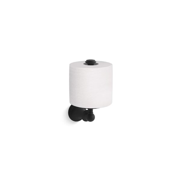 Capilano Toilet Paper Holder in Matte Black