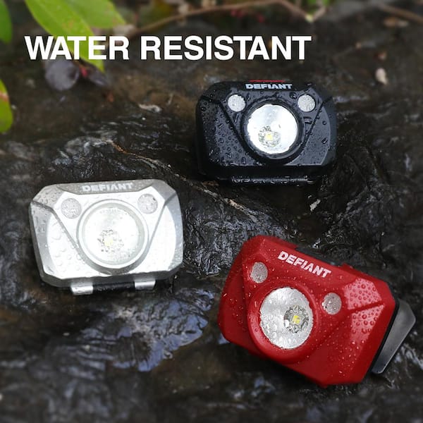 Defiant 200 Lumens Headlight (3-Pack) 90651 - The Home Depot