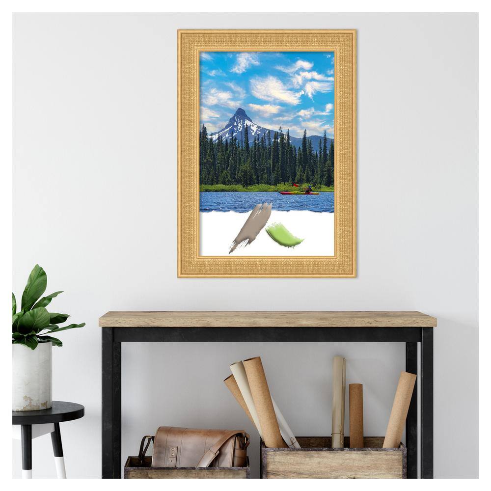 Trellis Gold 20x30 Wood Wall Picture Frame