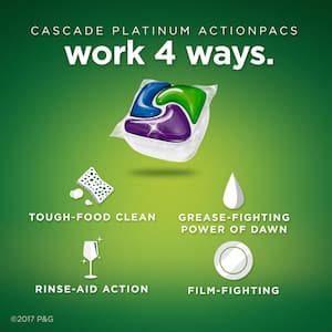 Platinum ActionPacs Dishwasher Pods (36-Count, 2-Pack)