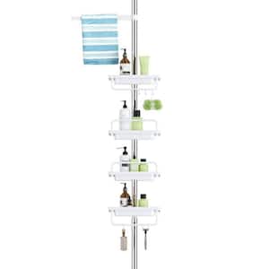 Simplehuman 9' Tension Pole Shower Caddy, Stainless Steel and Anodized  Aluminum for Sale in Berkeley, CA - OfferUp