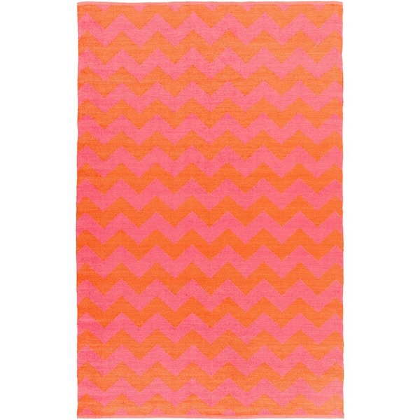 Corbu Pink 3 ft. x 5 ft. Indoor/Outdoor Area Rug
