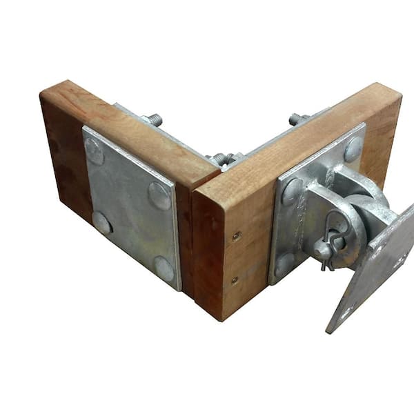 Stationary Dock Backer Plate 4 Pcs, 5x5 Galvanized Trinidad And Tobago