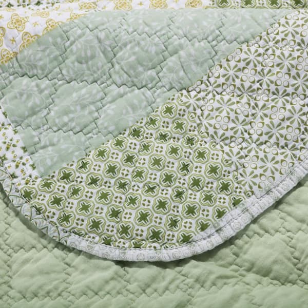 Juniper Sage 3-Piece King Quilt Set