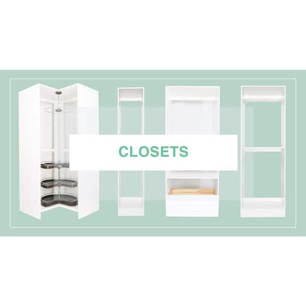 Scott Living Closet Organizer, 8.5ft to 12ft Wide