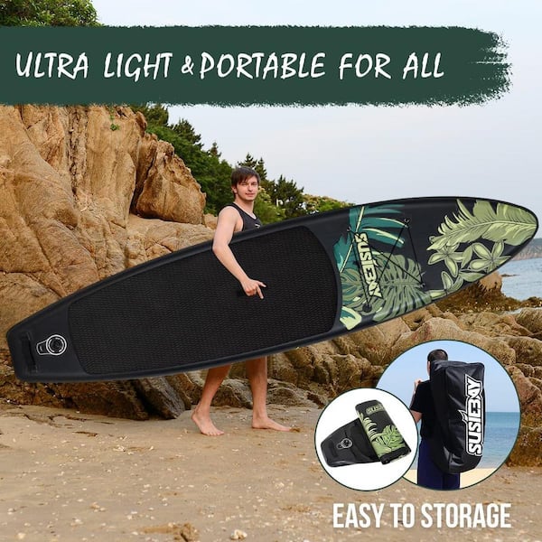 Cisvio Susiebay Inflatable Paddle Board, 11 ft. Stand UP Paddle Board  Traveling Board, Sup Board D0102HIYSIU - The Home Depot