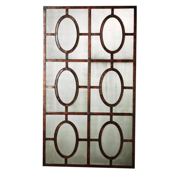 null Large Rectangle Copper Mirror (52 in. H x 30 in. W)