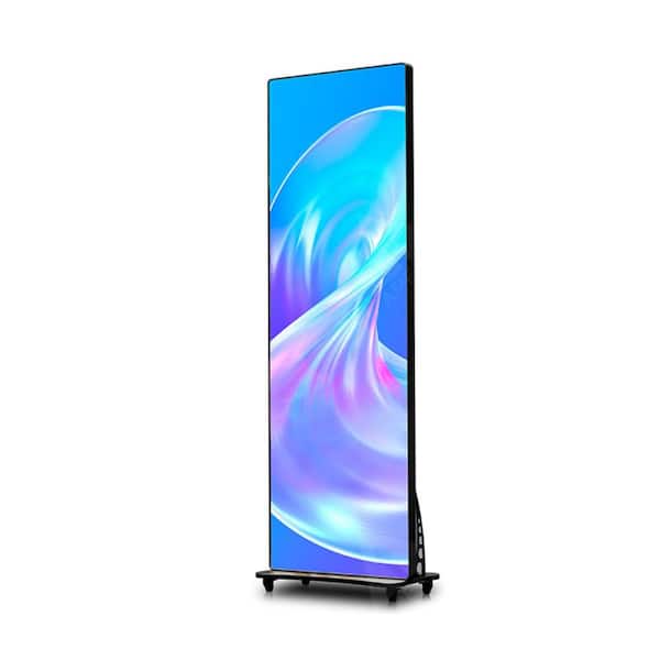 80 Inch 320p 3640Hz P2 Interactive Digital Signage Display Kiosk LED Touch Screen Poster for Retail Mall Display HDTV
