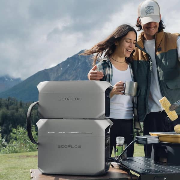 EcoFlow 1024Wh DELTA 3-Push-Button Start Smart Extra Battery
