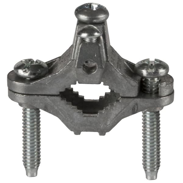 RACO 1/2 in. to 1 in. Zinc Ground Clamp, 1-Pack