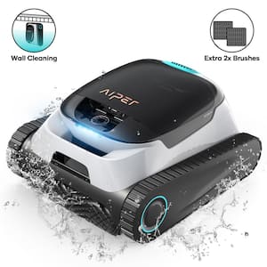 Scuba N1 Cordless Robotic Pool Cleaner - Automatic Pool Vacuum for In-Ground Pools up to 1600 sq. ft. White