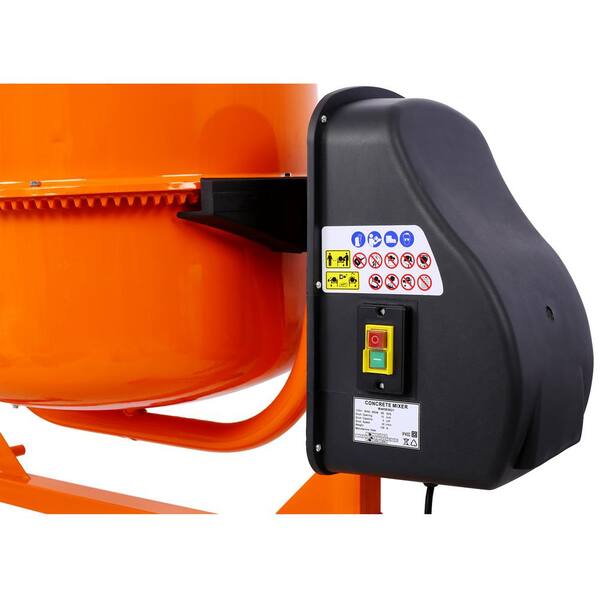 Cement Mixer, Electric Concrete Mixer With 6 Speed, 110V Handheld Mud Mixer