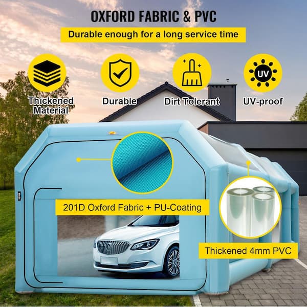 Enhance Your Car Painting with an Inflatable Paint Booth