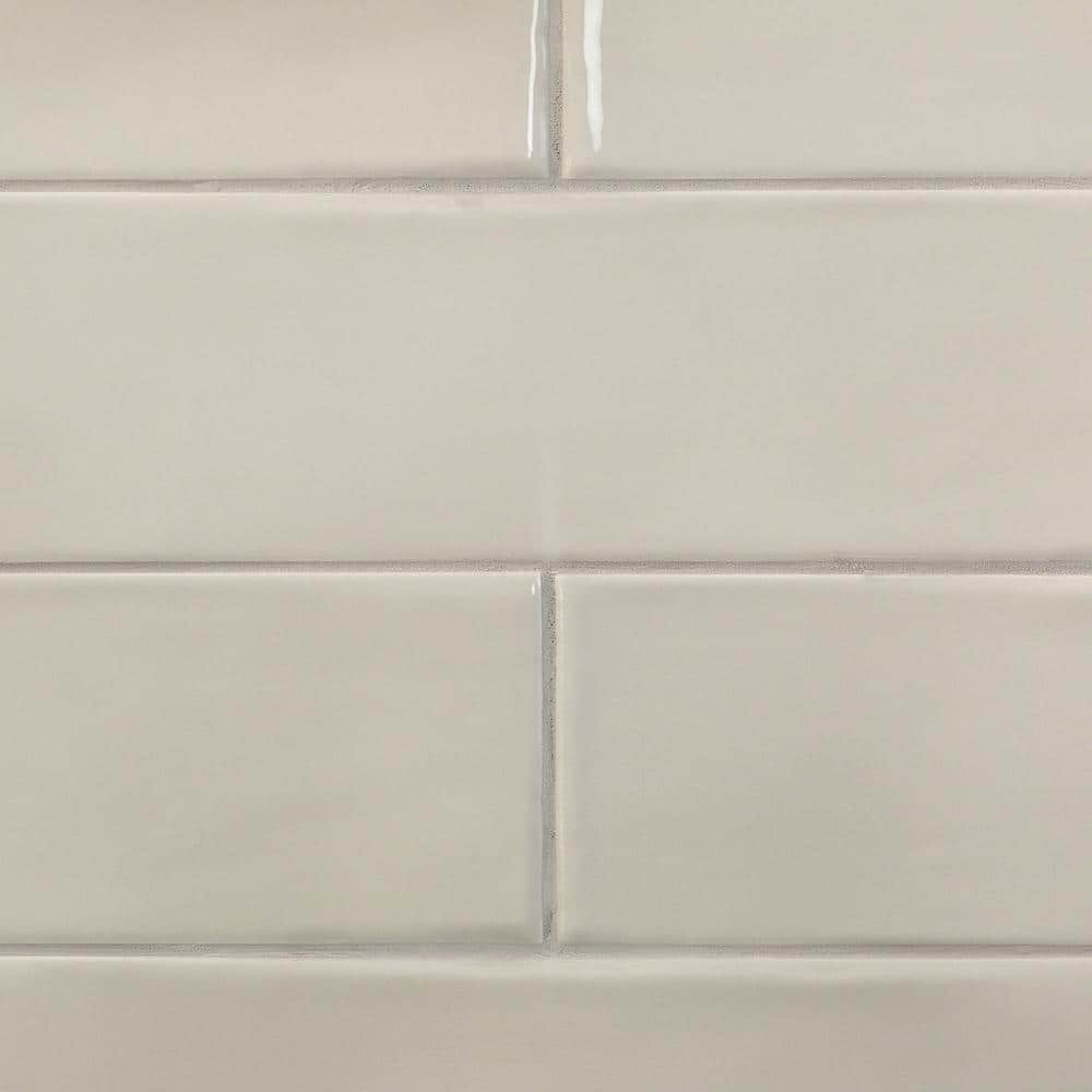 Bolton 3'' x 12'' Polished White Ceramic Subway Tile
