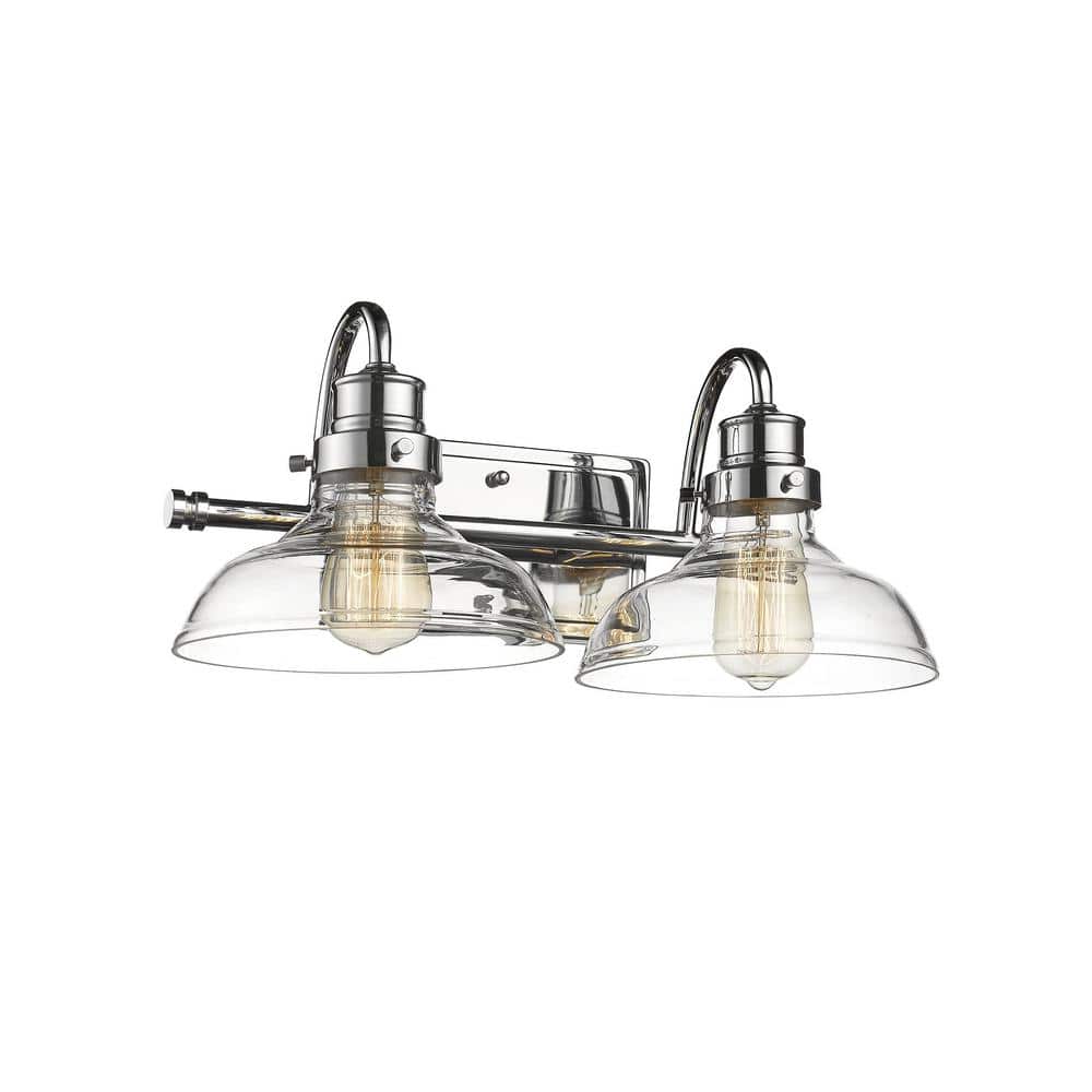 Millennium Lighting 17 in. 2Light Chrome Vanity Light 2312CH The