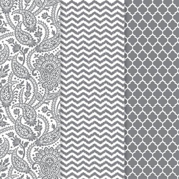 Americana 12 in. x 16 in. Decou-Page Paper Silver Trends (3-Pack)