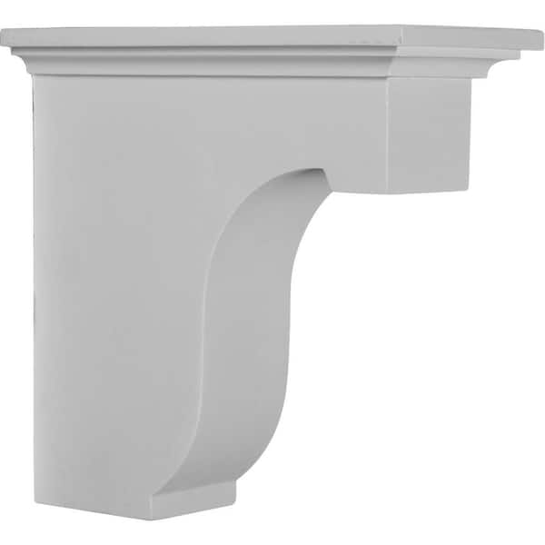 Ekena Millwork 10 in. x 4-7/8 in. x 10 in. Polyurethane Legacy Bracket