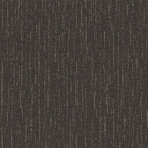 Sanburn Metallic Linen Brown Non Pasted Non Woven Wallpaper Sample