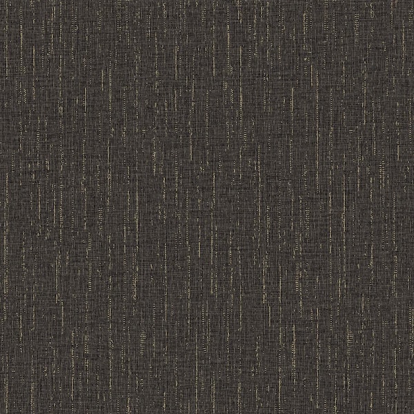 Advantage Sanburn Metallic Linen Brown Non Pasted Non Woven Wallpaper Sample