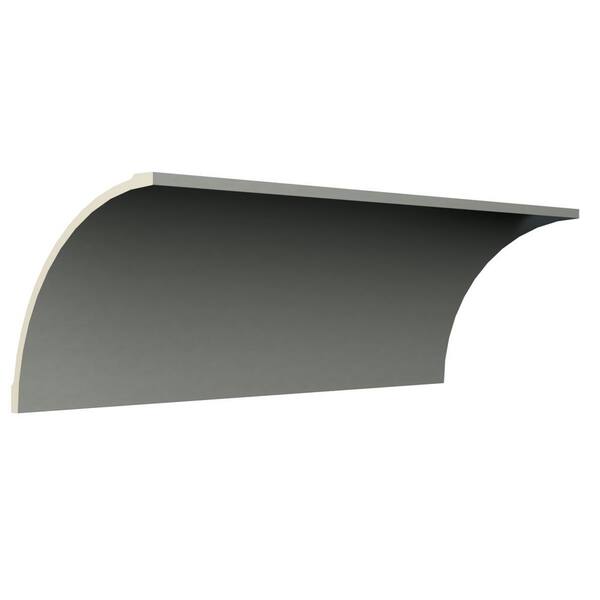Ekena Millwork Hetty 11.75 in. D x 16.625 in. W x 96 in. L Polyurethane Crown Moulding