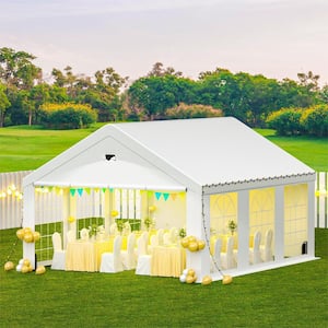 Outdoor Waterproof 13 ft. x 20 ft. Heavy Duty Canopy Party Tent with Removable Sidewalls, for Wedding Holiday Birthday