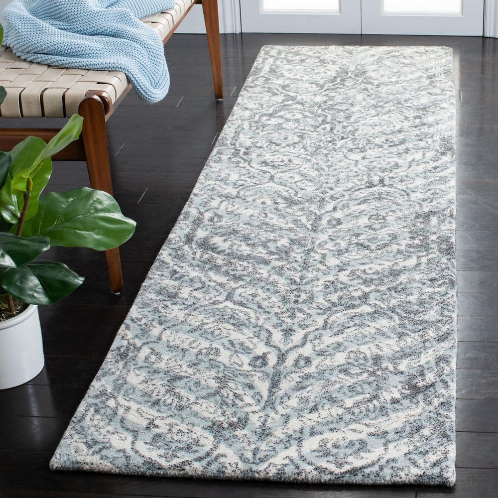 Restoration Vintage 2 ft. x 8 ft. Ivory/Sage Distressed Herringbone Runner Rug price history on PriceWatchPro
