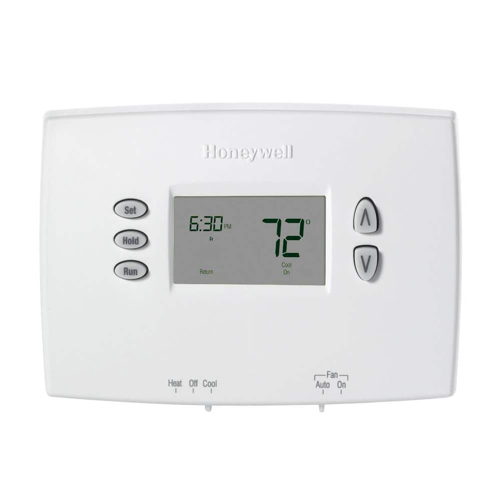 Honeywell Home 1-Week Programmable Thermostat With Digital Backlit ...