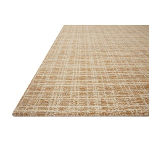 Chris Loves Julia x Loloi Polly Straw/Ivory 2 ft. x 5 ft. HandTufted Modern Area Rug