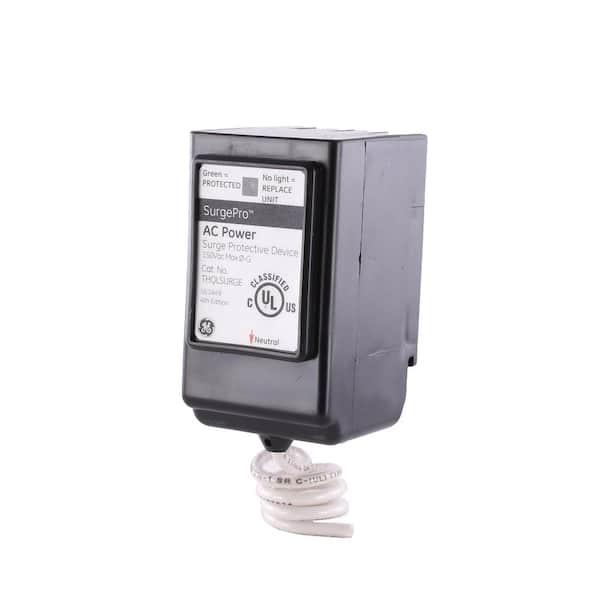 GE Whole Home Surge Protection Unit-Panel Mount THQLSURGE The Home Depot