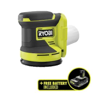 ONE+ 18V Cordless 5 in. Random Orbit Sander with 2.0 Ah Lithium-Ion HIGH PERFORMANCE Battery