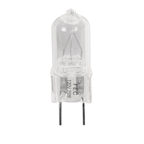 Feit Electric 25-Watt T4 Dimmable G8 Bi-Pin Halogen Light Bulb, Warm White 3000K